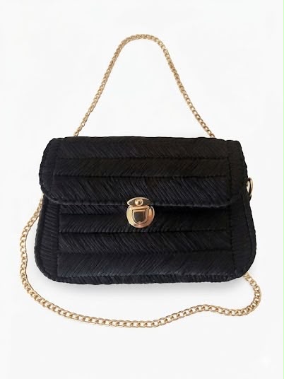 Classico Elegante Nero – Borsa Artigianale