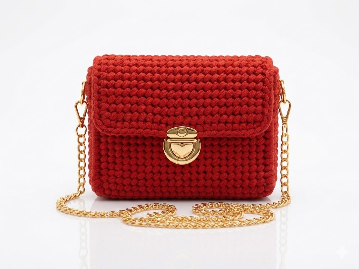 Red Passion - Mini Bag Artigianale